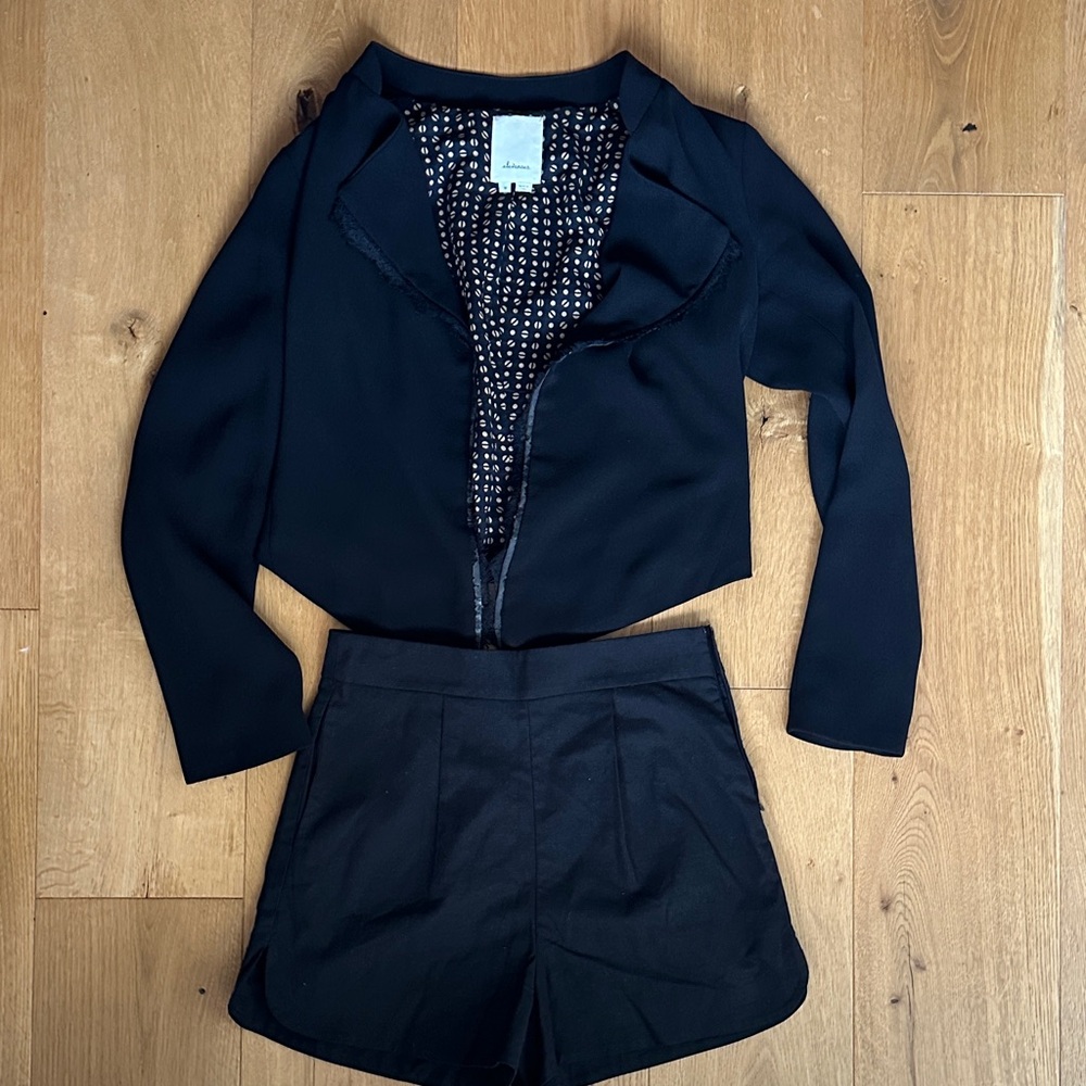 Chic Black Blazer from Anthropologie